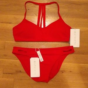 Athleta aquarib bikini small